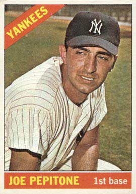 1966 Topps Joe Pepitone #79 Baseball Card
