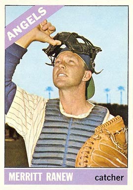 1966 Topps Merritt Ranew #62n Baseball Card