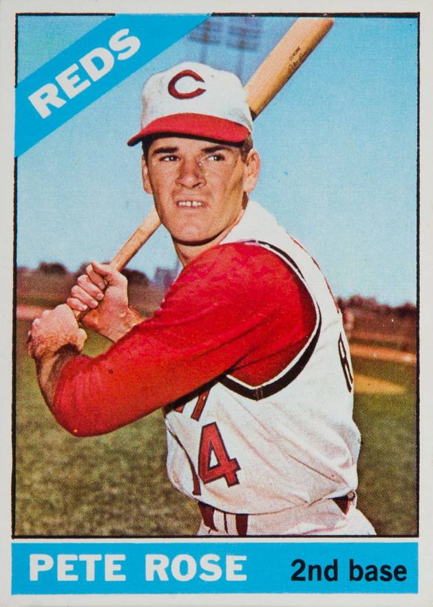 1966 Topps Pete Rose #30 Baseball Card