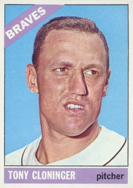1966 Topps Tony Cloninger #10 Baseball Card