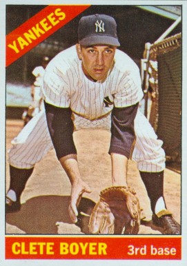 1966 Topps Clete Boyer #9 Baseball Card