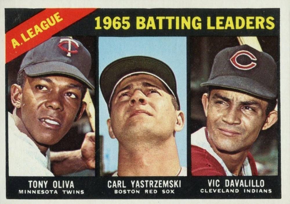 1966 Topps A.L. Batting Leaders #216 Baseball Card