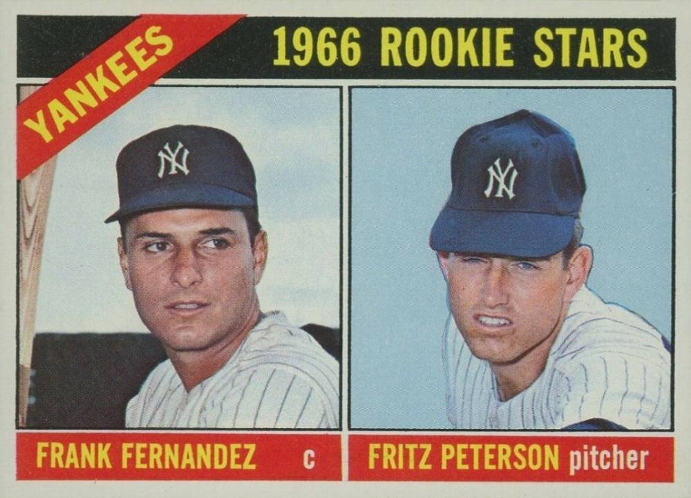 1966 Topps Yankees Rookie Stars #584 Baseball Card