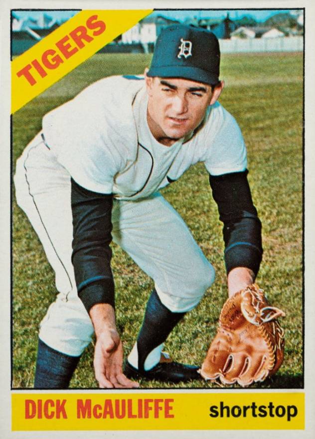 1966 Topps Dick McAuliffe #495 Baseball Card