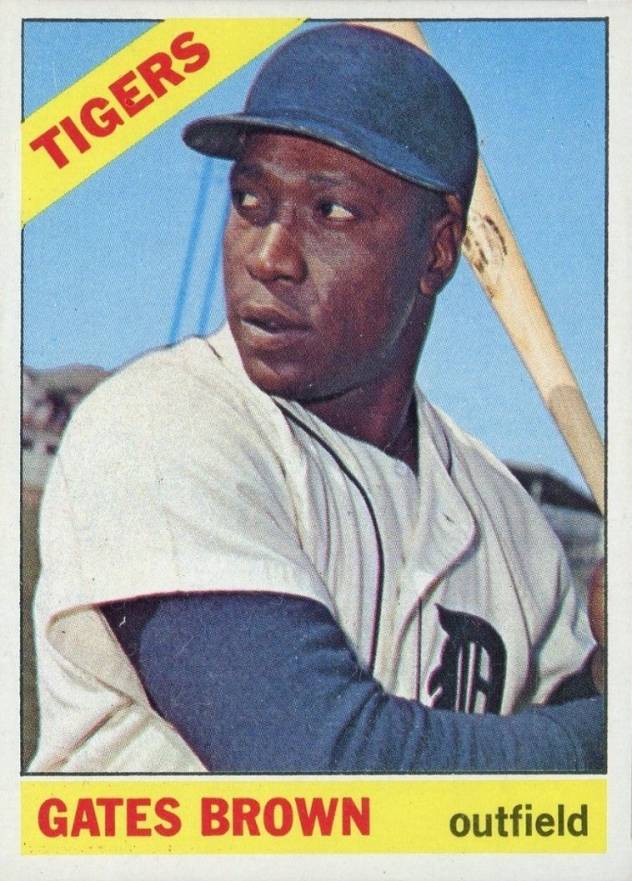 1966 Topps Gates Brown #362 Baseball Card