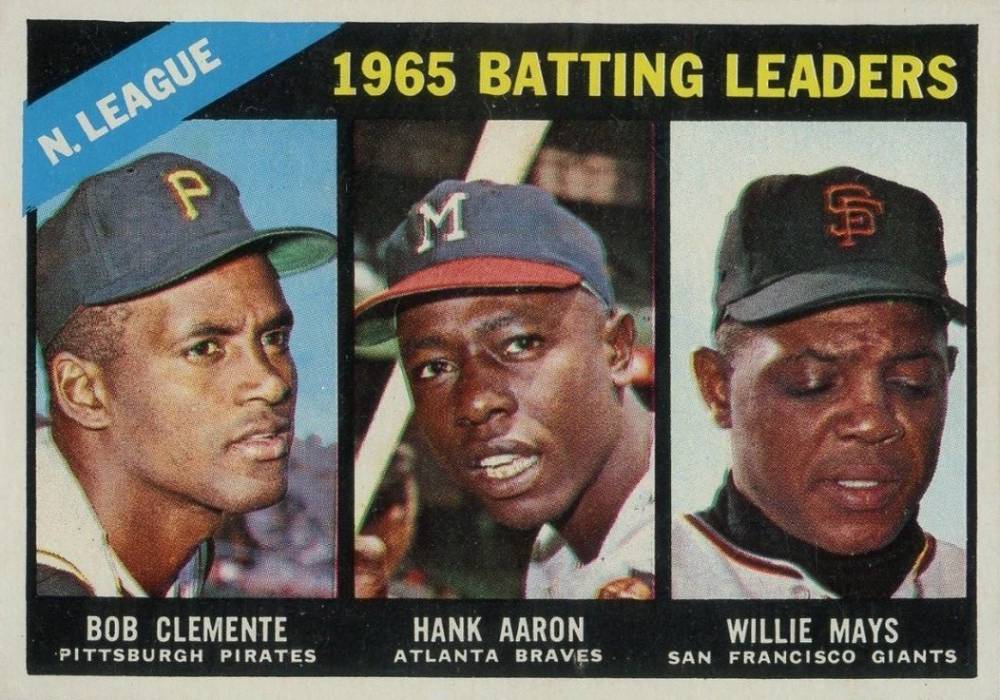 1966 Topps N.L. Batting Leaders #215 Baseball Card