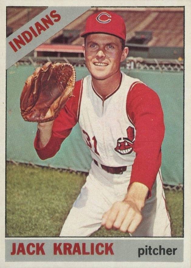 1966 Topps Jack Kralick #129 Baseball Card