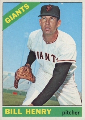 1966 Topps Bill Henry #115 Baseball Card