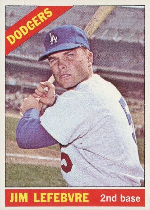 1966 Topps Jim Lefebvre #57 Baseball Card