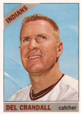 1966 Topps Del Crandall #339 Baseball Card