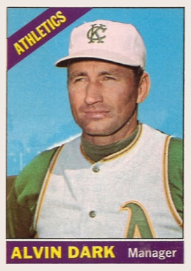 1966 Topps Alvin Dark #433 Baseball Card