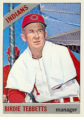 1966 Topps Birdie Tebbetts #552 Baseball Card