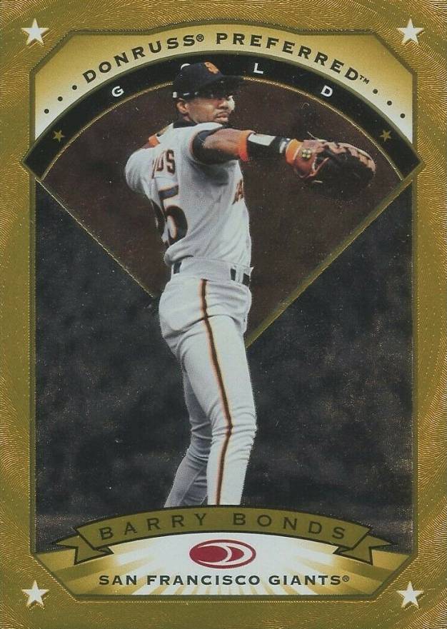 1997 Donruss Preferred Barry Bonds #94 Baseball Card