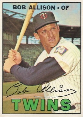 1967 O-Pee-Chee Bob Allison #194 Baseball Card