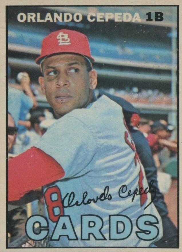 1967 O-Pee-Chee Orlando Cepeda #20 Baseball Card
