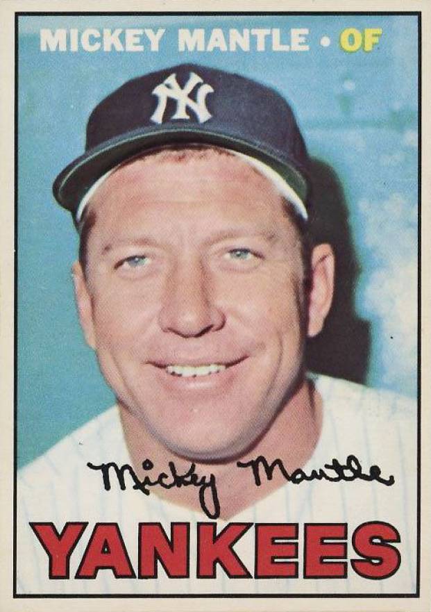 1967 O-Pee-Chee Mickey Mantle #150 Baseball Card