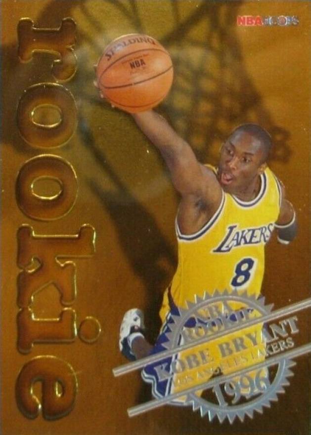1996 Hoops Rookie Kobe Bryant #3 Basketball Card