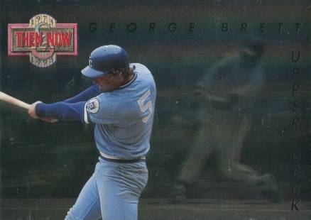 1993 Upper Deck Then & Now George Brett #TN2 Baseball Card