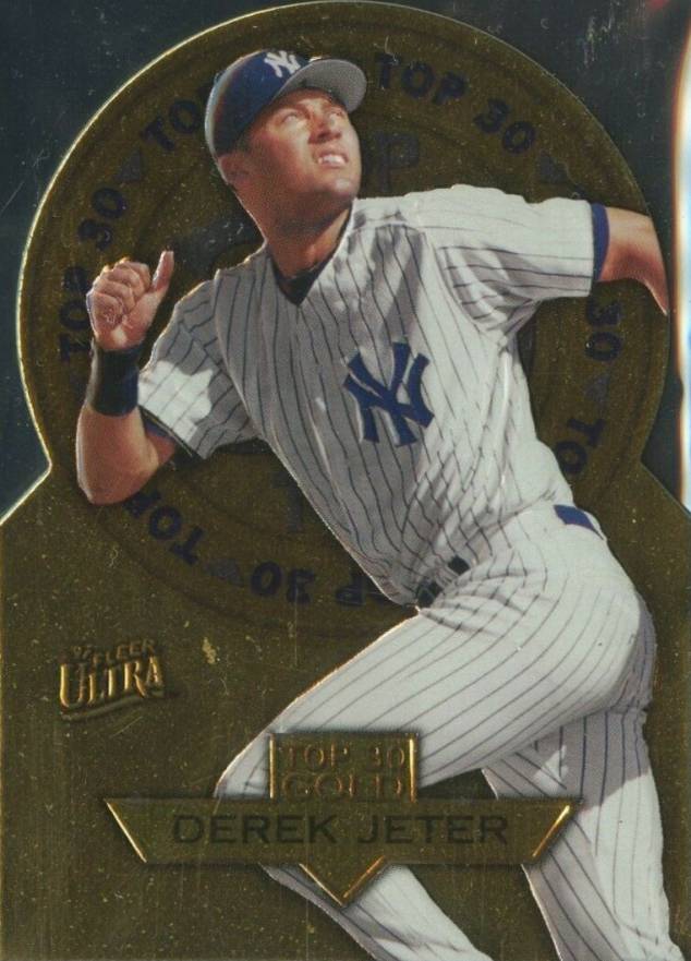 1997 Ultra Top 30 Derek Jeter #9 Baseball Card