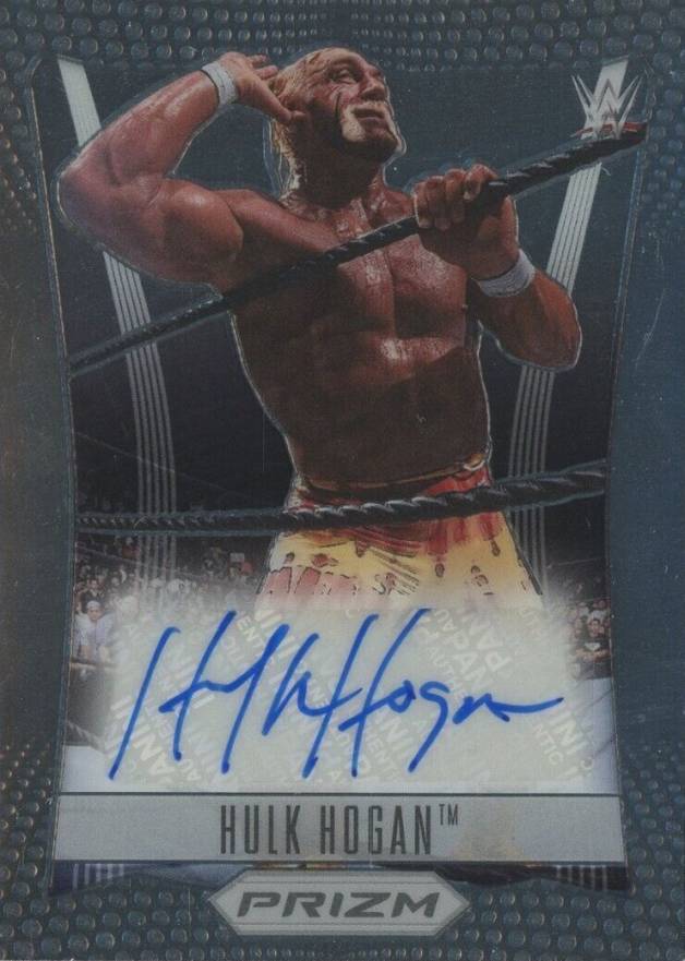 2023 Panini Prizm WWE Throwback Signatures Hulk Hogan #TBHHG Other Sports Card