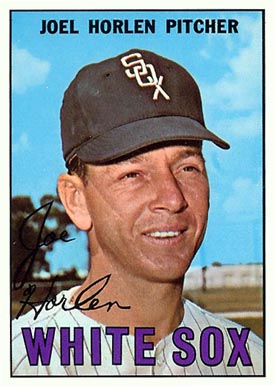 1967 Topps Joel Horlen #107 Baseball Card