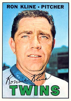 1967 Topps Ron Kline #133 Baseball Card