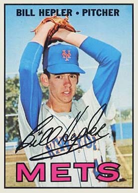 1967 Topps Bill Hepler #144 Baseball Card