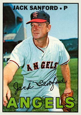 1967 Topps Jack Sanford #549 Baseball Card