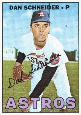 1967 Topps Dan Schneider #543 Baseball Card