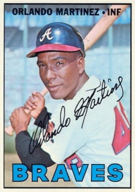 1967 Topps Orlando Martinez #504 Baseball Card