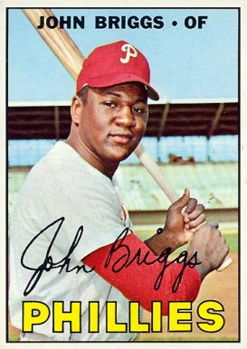 1967 Topps John Briggs #268 Baseball Card