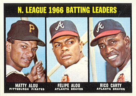 1967 Topps N.L. Batting Leaders #240 Baseball Card