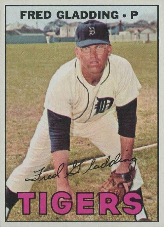 1967 Topps Fred Gladding #192 Baseball Card