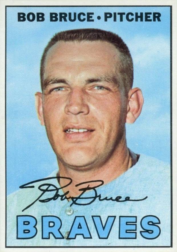 1967 Topps Bob Bruce #417c Baseball Card