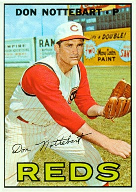 1967 Topps Don Nottebart #269 Baseball Card
