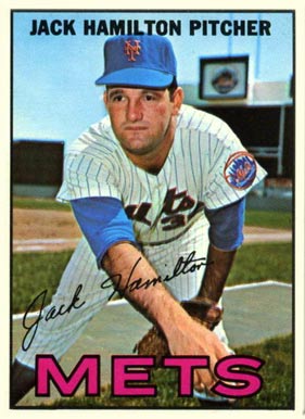 1967 Topps Jack Hamilton #2 Baseball Card
