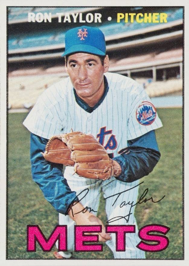 1967 Topps Ron Taylor #606 Baseball Card
