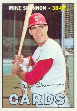 1967 Topps Mike Shannon #605 Baseball Card