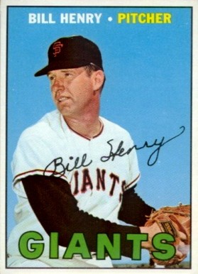 1967 Topps Bill Henry #579 Baseball Card