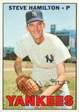 1967 Topps Steve Hamilton #567 Baseball Card