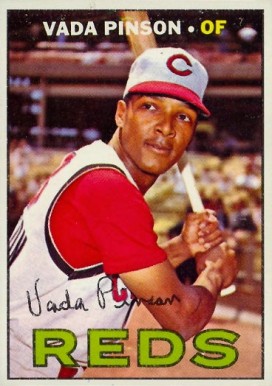 1967 Topps Vada Pinson #550 Baseball Card
