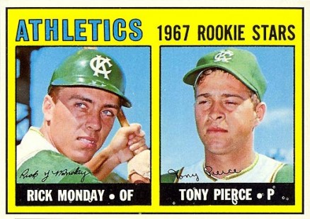 1967 Topps Athletics Rookies #542 Baseball Card