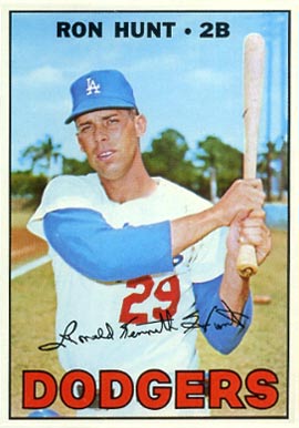 1967 Topps Ron Hunt #525 Baseball Card