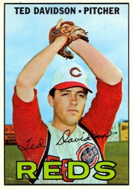 1967 Topps Ted Davidson #519 Baseball Card