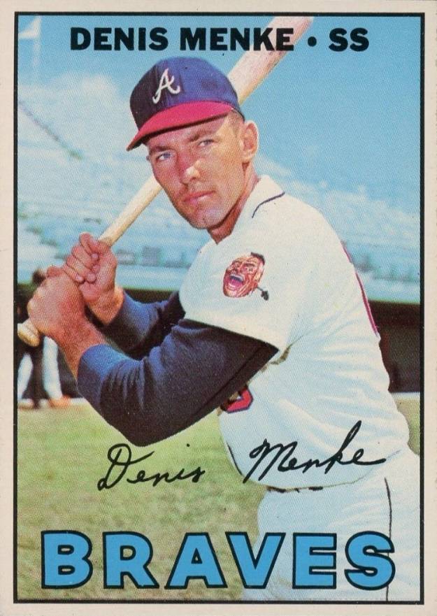 1967 Topps Denis Menke #518 Baseball Card