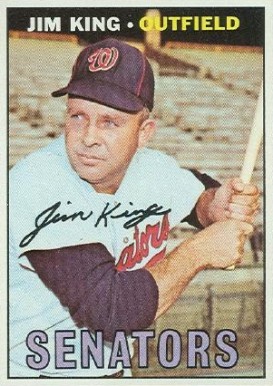 1967 Topps Jim King #509 Baseball Card