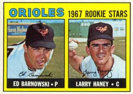 1967 Topps Orioles Rookies #507 Baseball Card