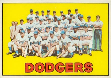 1967 Topps Los Angeles Dodgers #503 Baseball Card