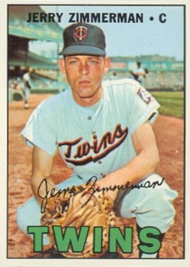 1967 Topps Jerry Zimmerman #501 Baseball Card