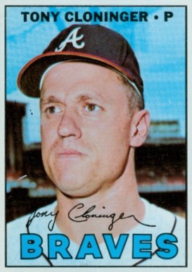 1967 Topps Tony Cloninger #490 Baseball Card